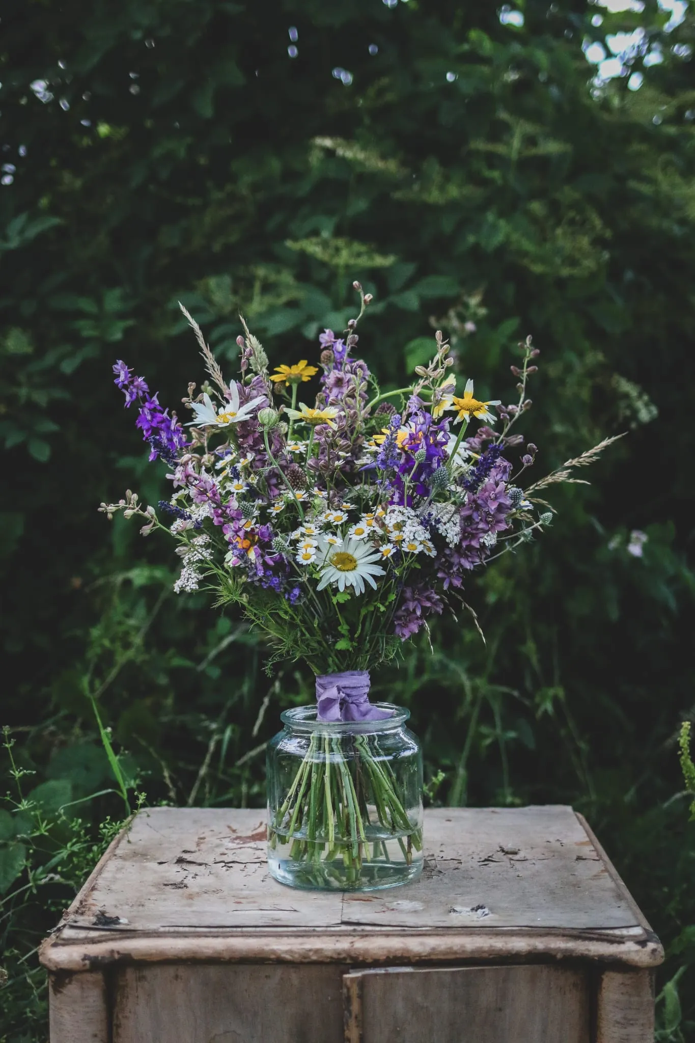 Seasonal bridal bouquet
