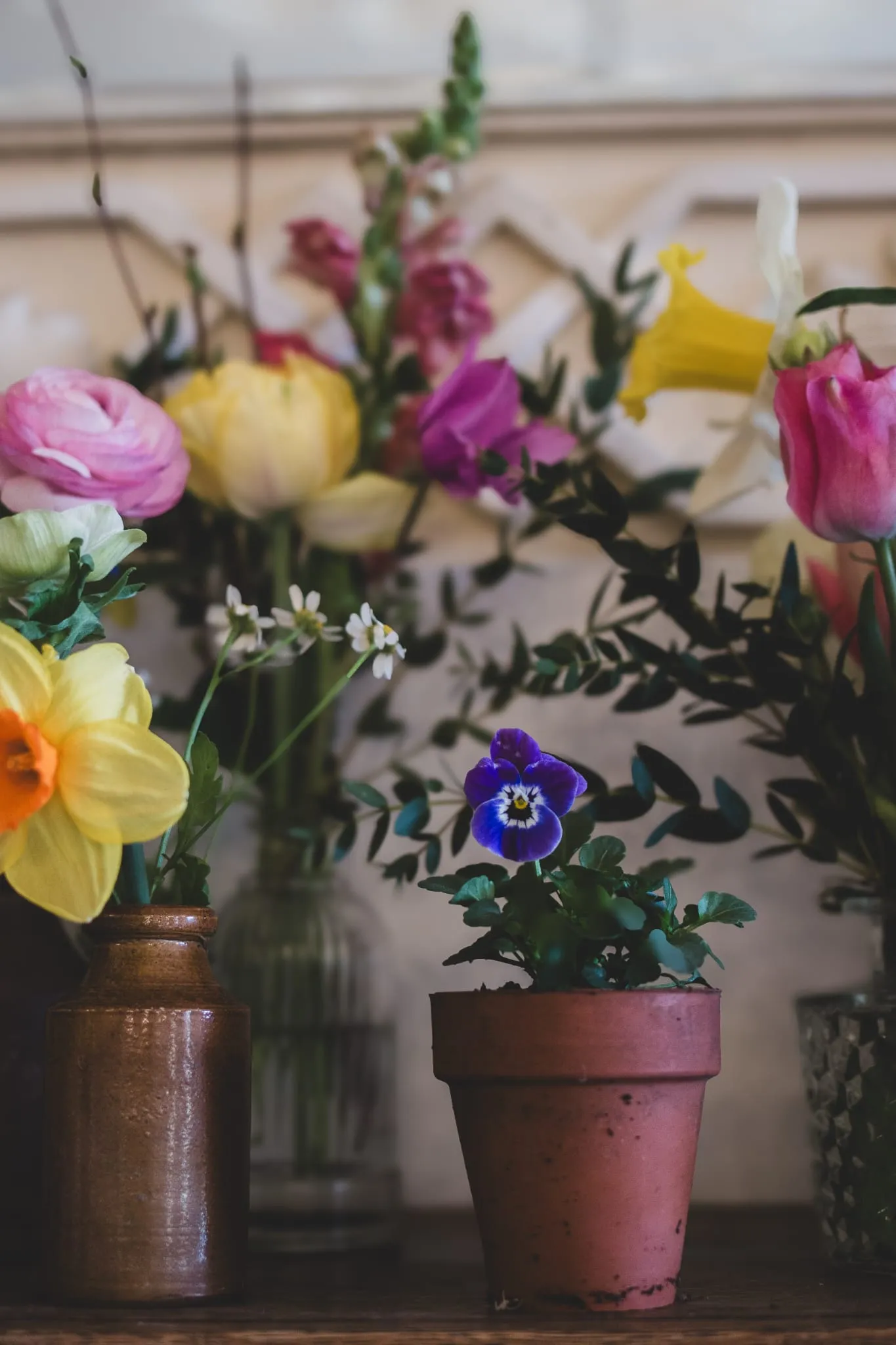 Seasonal wedding flowers
