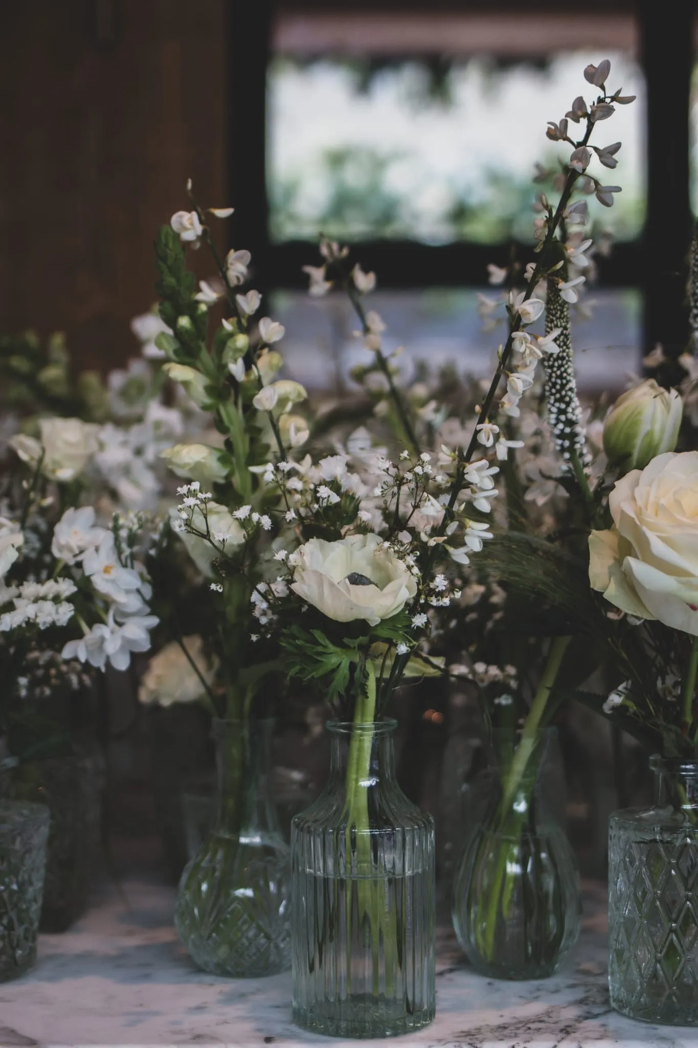 Seasonal wedding flowers
