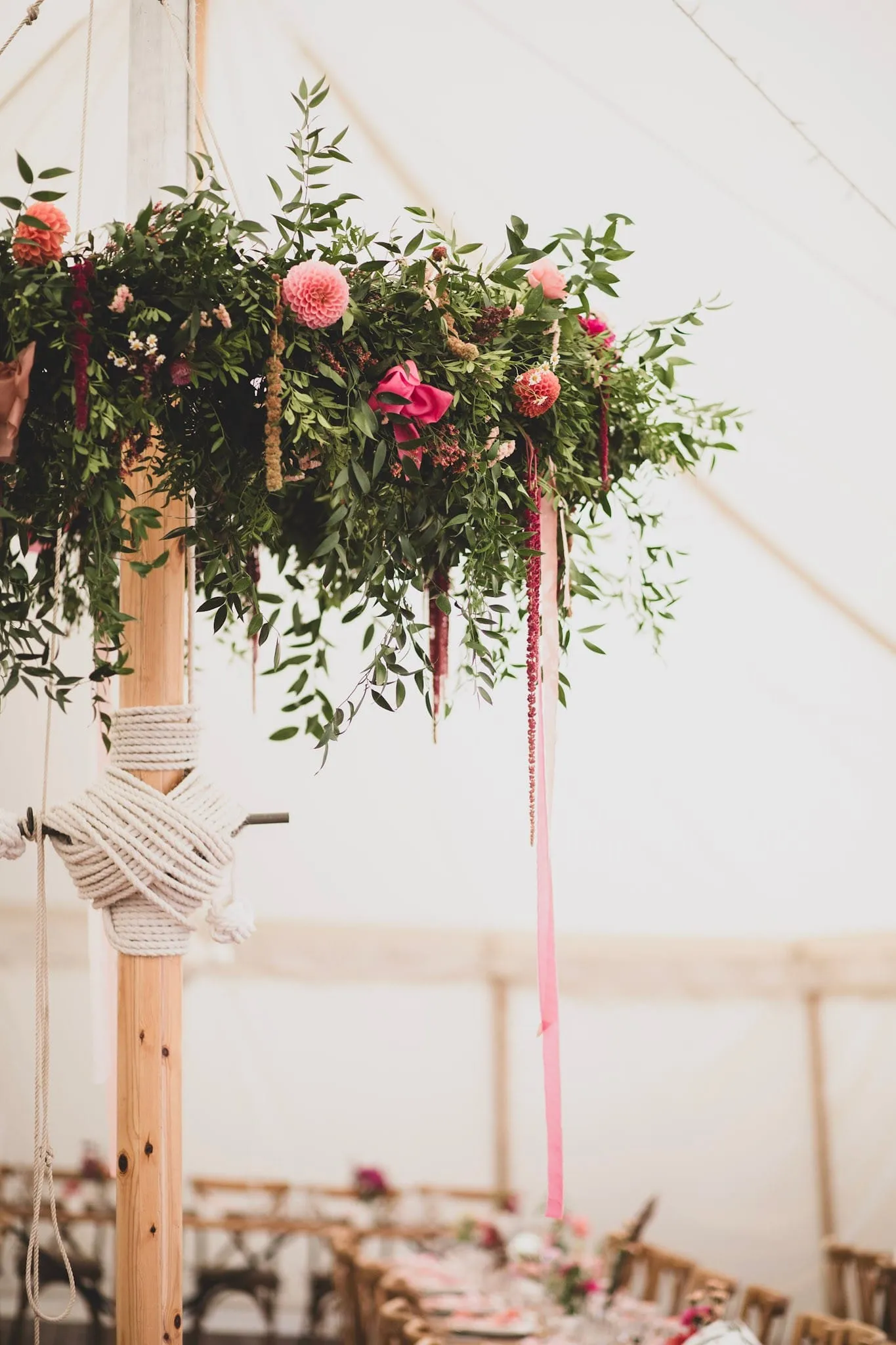 Seasonal wedding flowers