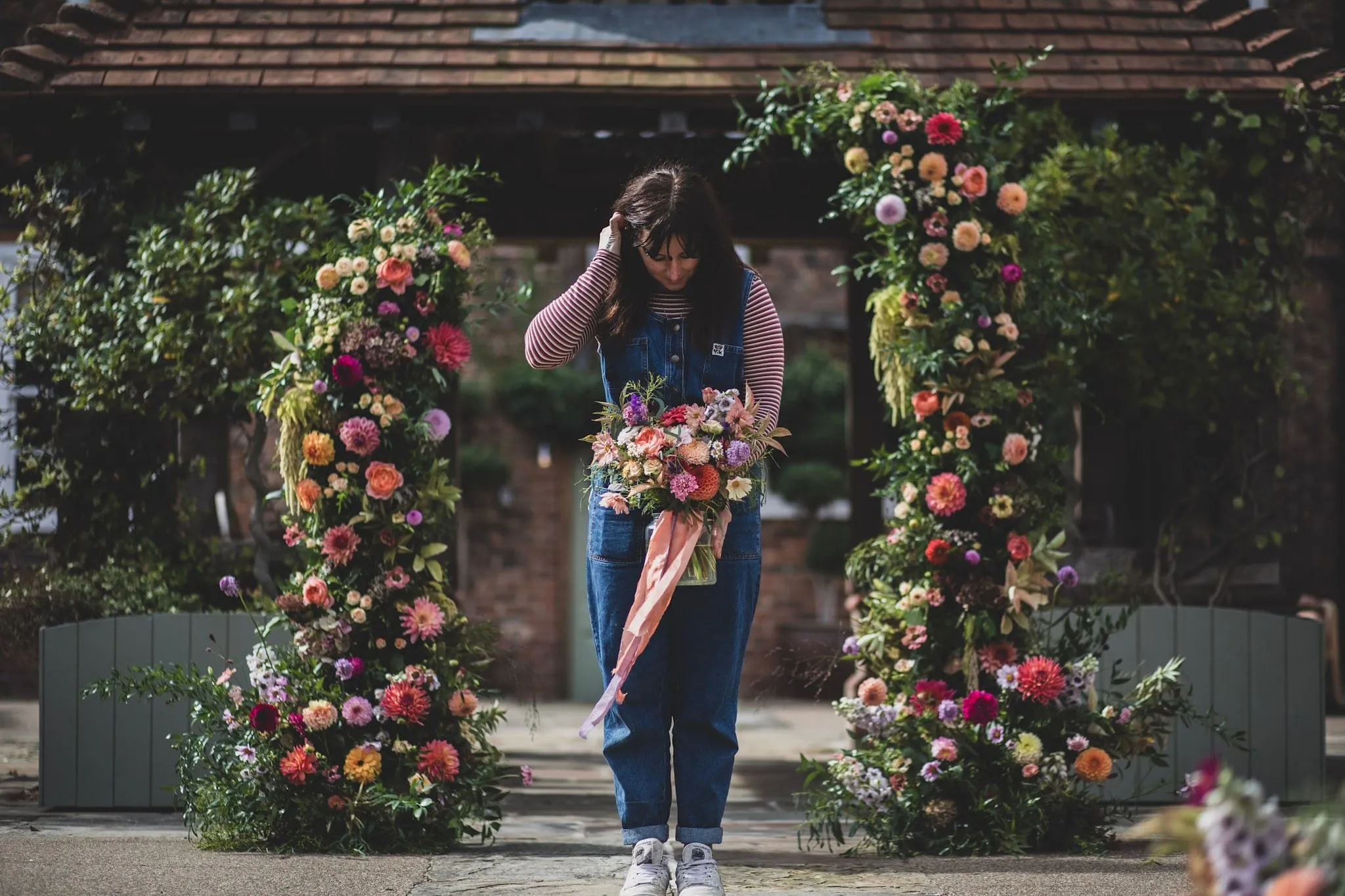 Seasonal wedding flowers