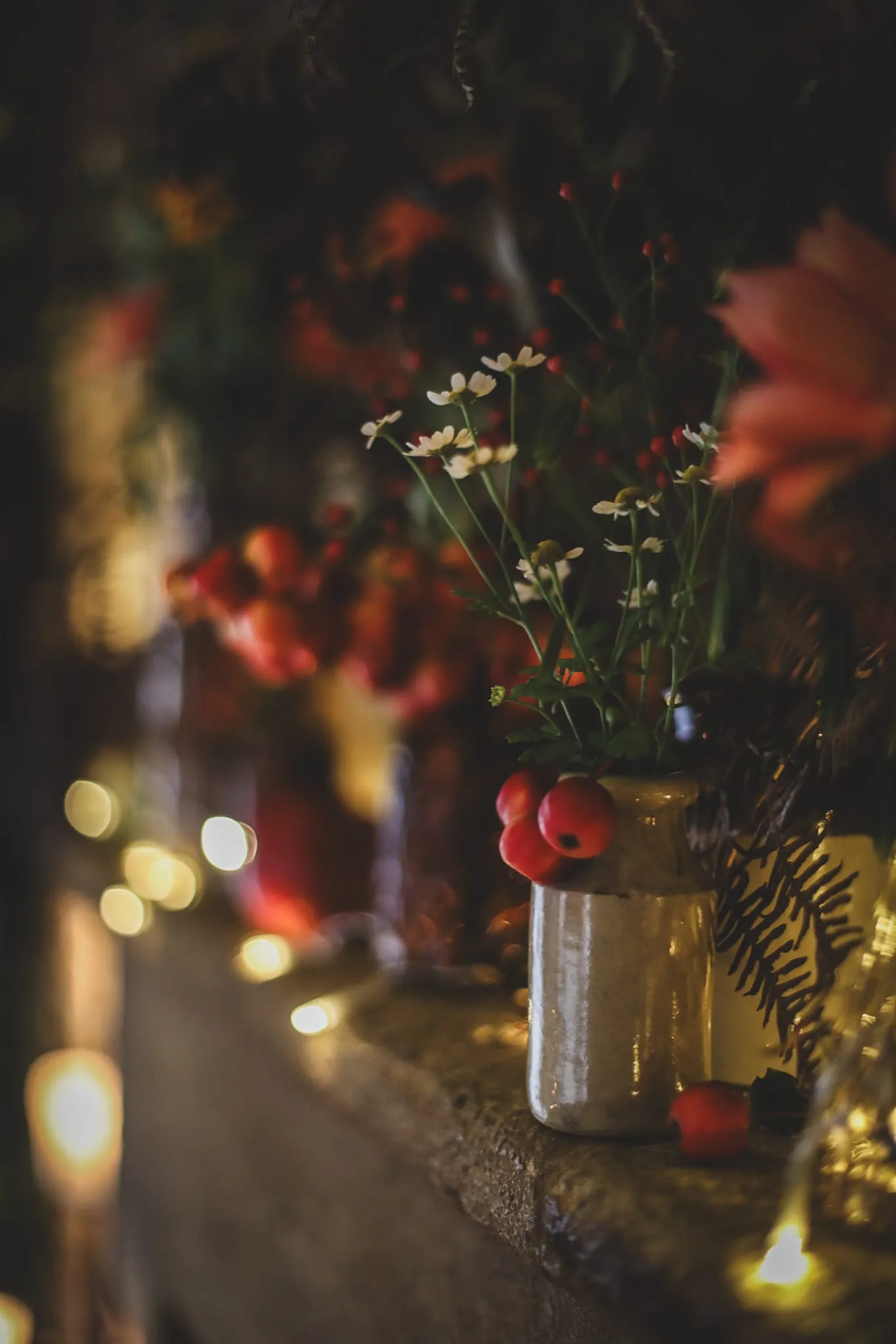Seasonal wedding flowers