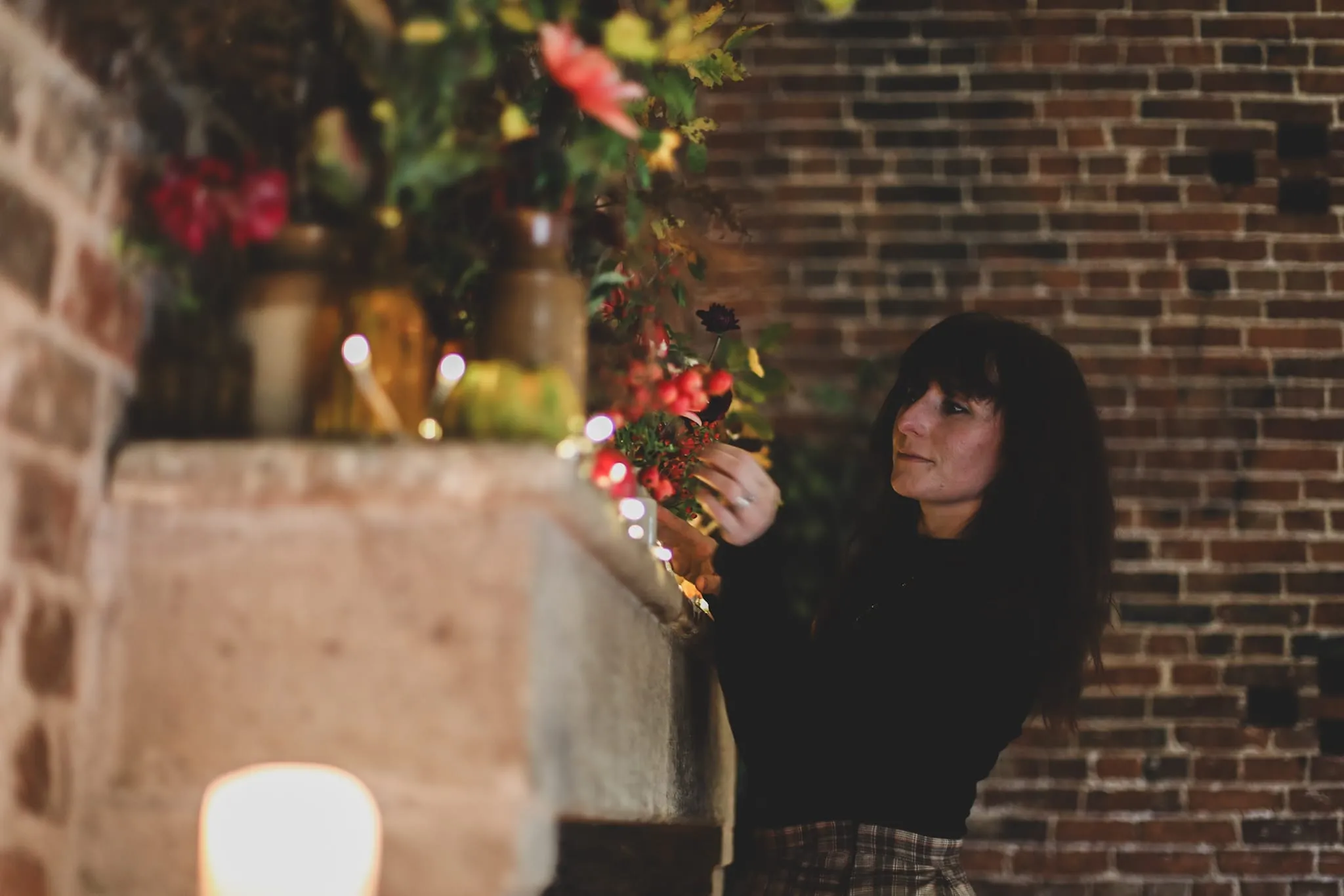 Seasonal wedding flowers