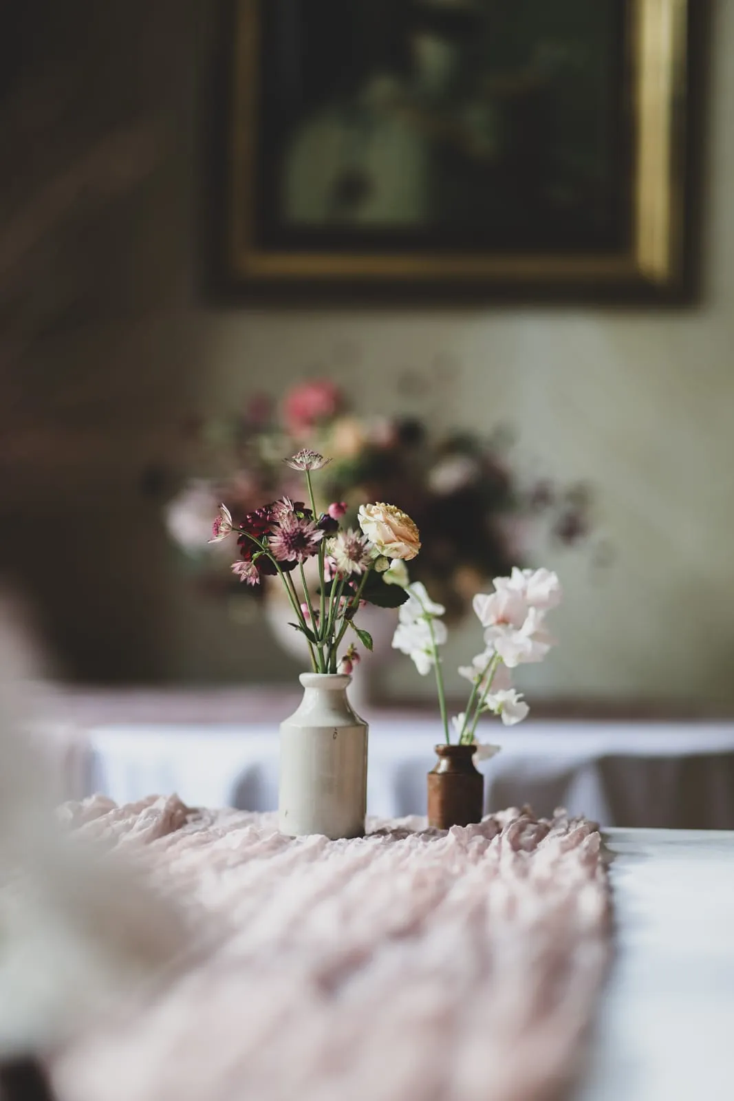 Seasonal wedding flowers